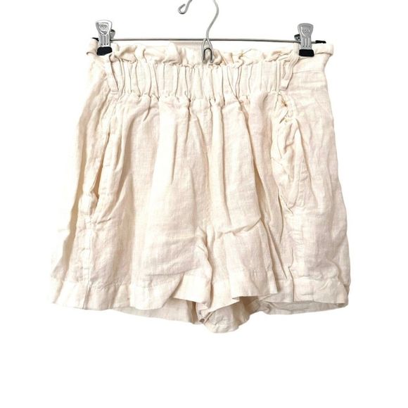 WINSTON WHITE Linen‎ Blend High Rise Short Sz S - Picture 1 of 4